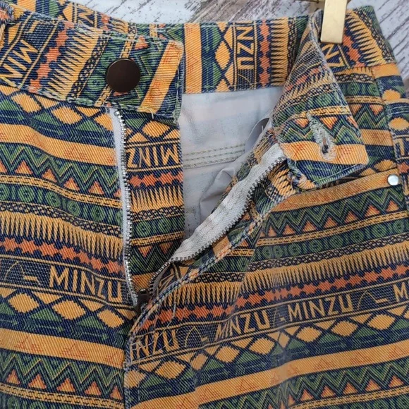 Multicolor Patterned Jeans - Picture 5 of 10